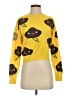 Guess Print Yellow Pullover Sweater Size XS - photo 1