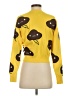 Guess Print Yellow Pullover Sweater Size XS - photo 2