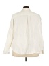 Torrid 100% Cotton Ivory Long Sleeve Button-Down Shirt Size 4X Plus (4) - photo 2
