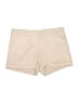 J.Crew Solid Tan Purple Khaki Shorts Size 14 - photo 1