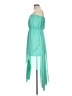 Annabelle 100% Polyester Teal Cocktail Dress Size L - photo 5
