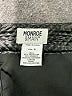 Monroe and Main Solid Black Faux Leather Skirt Size 16 - photo 4