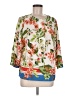 Tommy Hilfiger 100% Polyester White 3/4 Sleeve Blouse Size M - photo 1