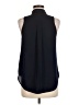 Trina Turk 100% Polyester Black Sleeveless Blouse Size M - photo 2