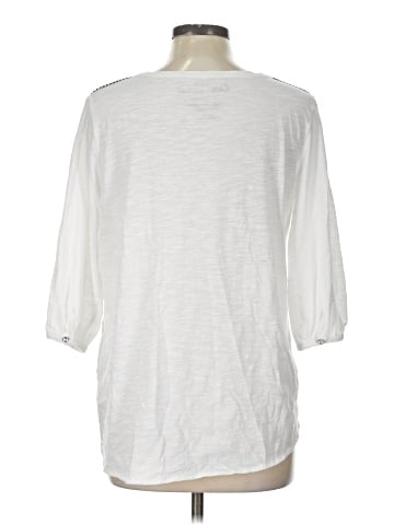 Onque Casuals 3/4 Sleeve Blouse (view 2)