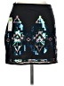 Bongo Graphic Black Casual Skirt Size M - photo 1