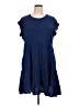 Target Solid Blue Casual Dress Size XL - photo 1