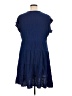 Target Solid Blue Casual Dress Size XL - photo 2