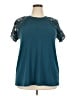 Torrid Teal Short Sleeve Top Size 2X Plus (2) - photo 1