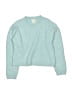 Crewcuts Outlet Teal Pullover Sweater Size 6 - 7 - photo 1