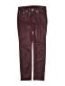 True Religion 100% Polyester Metallic Burgundy Jeans Size 10 - photo 1