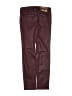True Religion 100% Polyester Metallic Burgundy Jeans Size 10 - photo 2