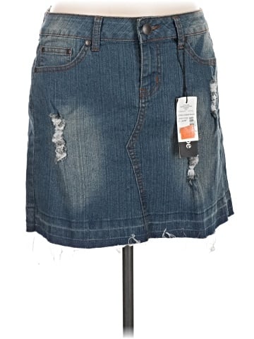 Hype Denim Skirt (view 1)
