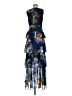 Eliza J Blue Cocktail Dress Size 6 - photo 2