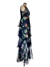 Eliza J Blue Cocktail Dress Size 6 - photo 4
