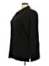L.L.Bean Black 3/4 Sleeve Button-Down Shirt Size 3X - photo 5