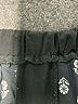 Glam 100% Polyester Hearts Black Shorts Size S - photo 3