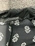 Glam 100% Polyester Hearts Black Shorts Size S - photo 4