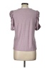 W5 Purple Short Sleeve Top Size L - photo 2