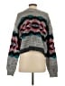 Free People Print Gray Pullover Sweater Size S - photo 2