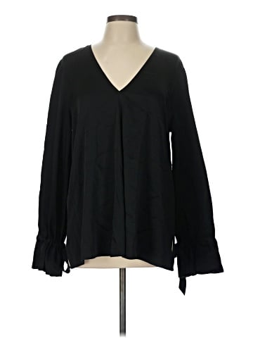 Elizabeth and James Long Sleeve Blouse (view 1)