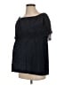 Ingrid + Isabel 100% Cotton Black Short Sleeve Blouse Size XS Maternity (0) - photo 1