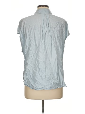 CALVIN KLEIN JEANS Sleeveless Button-Down Shirt (view 2)
