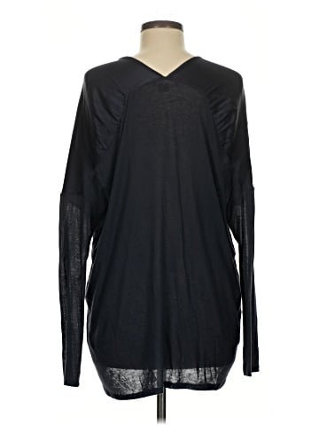 Vince. Long Sleeve Silk Top (view 2)