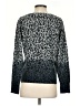 White + Warren 100% Cashmere Animal Print Gray Cashmere Pullover Sweater Size XS - photo 2