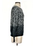 White + Warren 100% Cashmere Animal Print Gray Cashmere Pullover Sweater Size XS - photo 4