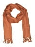 Unbranded 100% Wool Orange Brown Scarf One size - photo 1