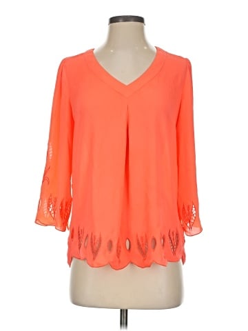 Market and Spruce 3/4 Sleeve Blouse (view 1)