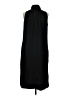 Brass 100% Polyester Solid Black Casual Dress Size S - photo 2