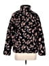 Nine West 100% Polyester Animal Print Black Faux Fur Jacket Size S - photo 1