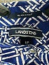 Lands' End Argyle Blue Long Sleeve Blouse Size 6 (petite) - photo 7