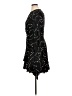 Maje 100% Viscose Stars Black Cocktail Dress Size Sm (1) - photo 5