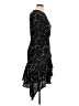 Maje 100% Viscose Stars Black Cocktail Dress Size Sm (1) - photo 4