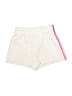 Adidas 100% Polyester Color Block Ivory Athletic Shorts Size 14 - photo 2