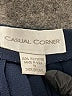 Casual Corner 100% Polyester Solid Blue Casual Skirt Size 4 - photo 4