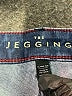 Eggie Chevron-herringbone Blue Jeans Size 8 - photo 4