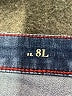 Eggie Chevron-herringbone Blue Jeans Size 8 - photo 5