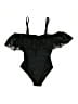 Venus Black One Piece Swimsuit Size 4 - photo 1