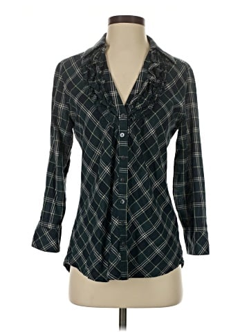 Joie 3/4 Sleeve Button-Down Shirt (view 1)