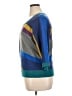 SONOMA life + style 100% Cotton Color Block Blue Pullover Sweater Size XL - photo 5