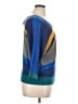 SONOMA life + style 100% Cotton Color Block Blue Pullover Sweater Size XL - photo 4