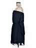 A. Byer 100% Polyester Solid Blue Casual Dress Size M - photo 5