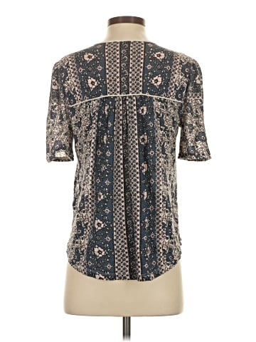 Lucky Brand Short Sleeve Blouse (view 2)