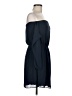 A. Byer 100% Polyester Solid Blue Casual Dress Size M - photo 4