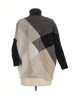 Joseph A. Argyle Gray Poncho Size M - photo 2