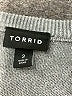 Torrid 100% Cotton Gray Sweatshirt Size 3X Plus (3) - photo 4
